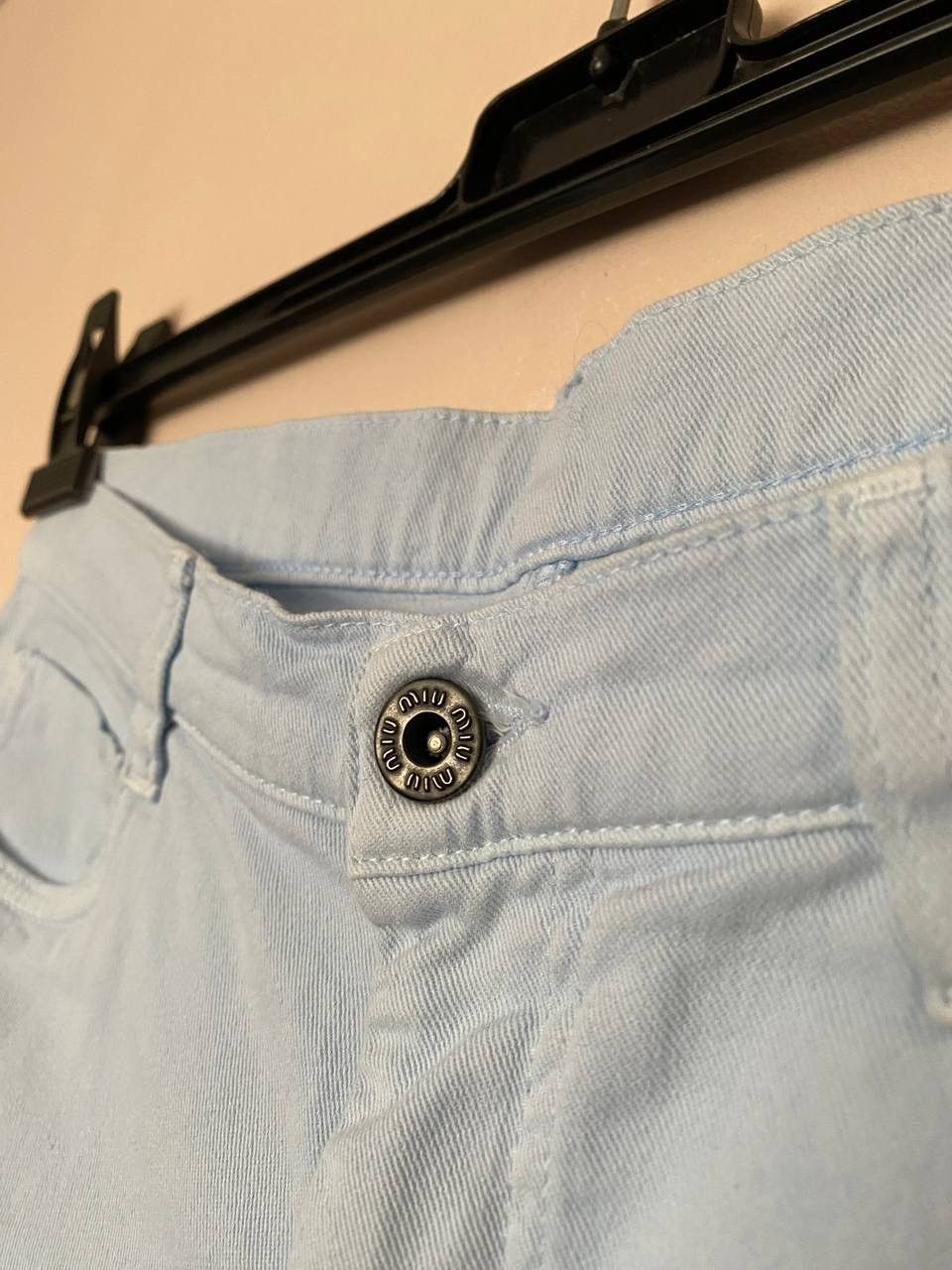 Miu Miu ⚡️ QUICK SALE ⚡️ 2000 Miu Miu Blue Jeans Pants Size 28" / US 6 / IT 42 - 3 Thumbnail