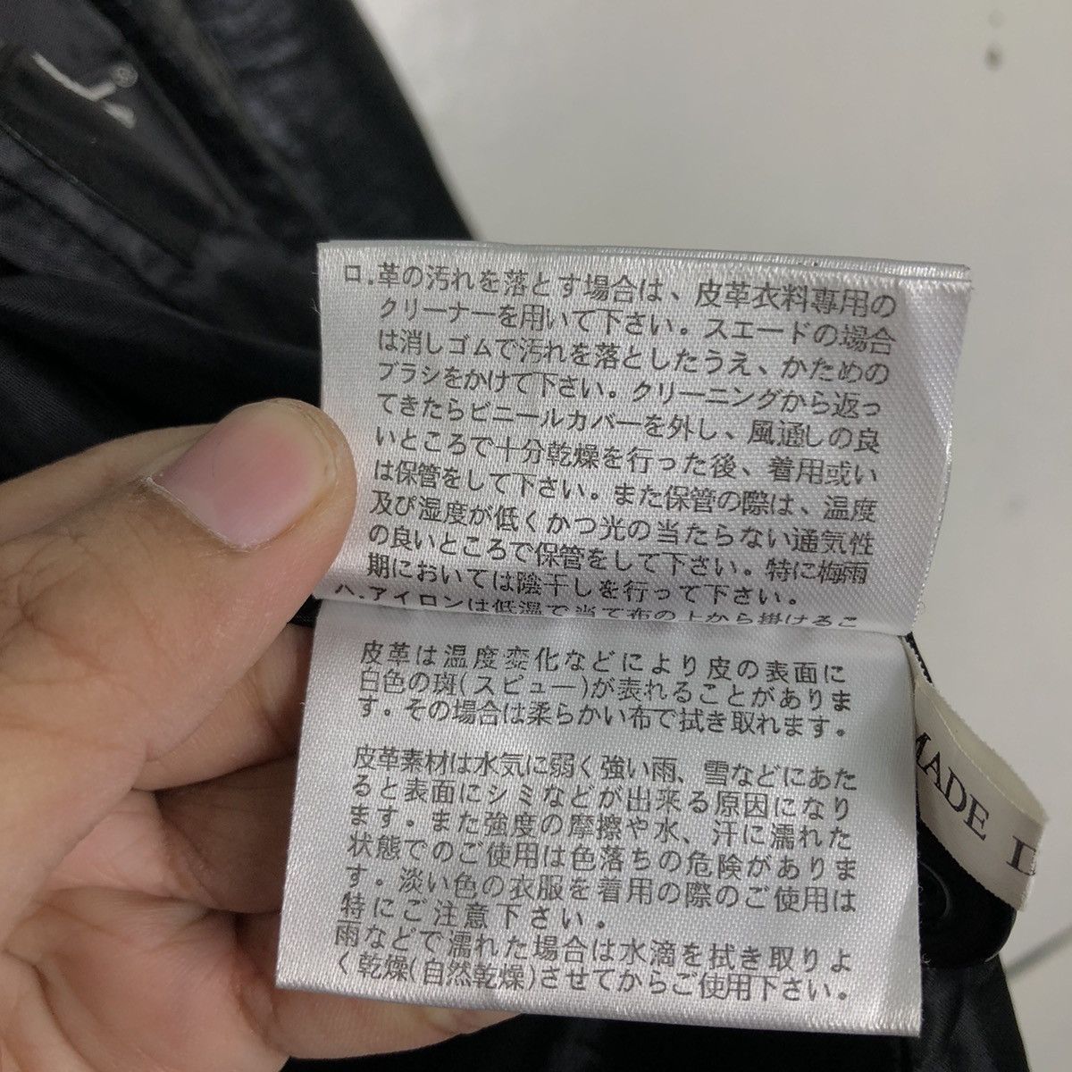 Japanese Brand 📌Vintage Biker Leather Jacket Captious Person Issey Miyake Size US L / EU 52-54 / 3 - 22 Thumbnail