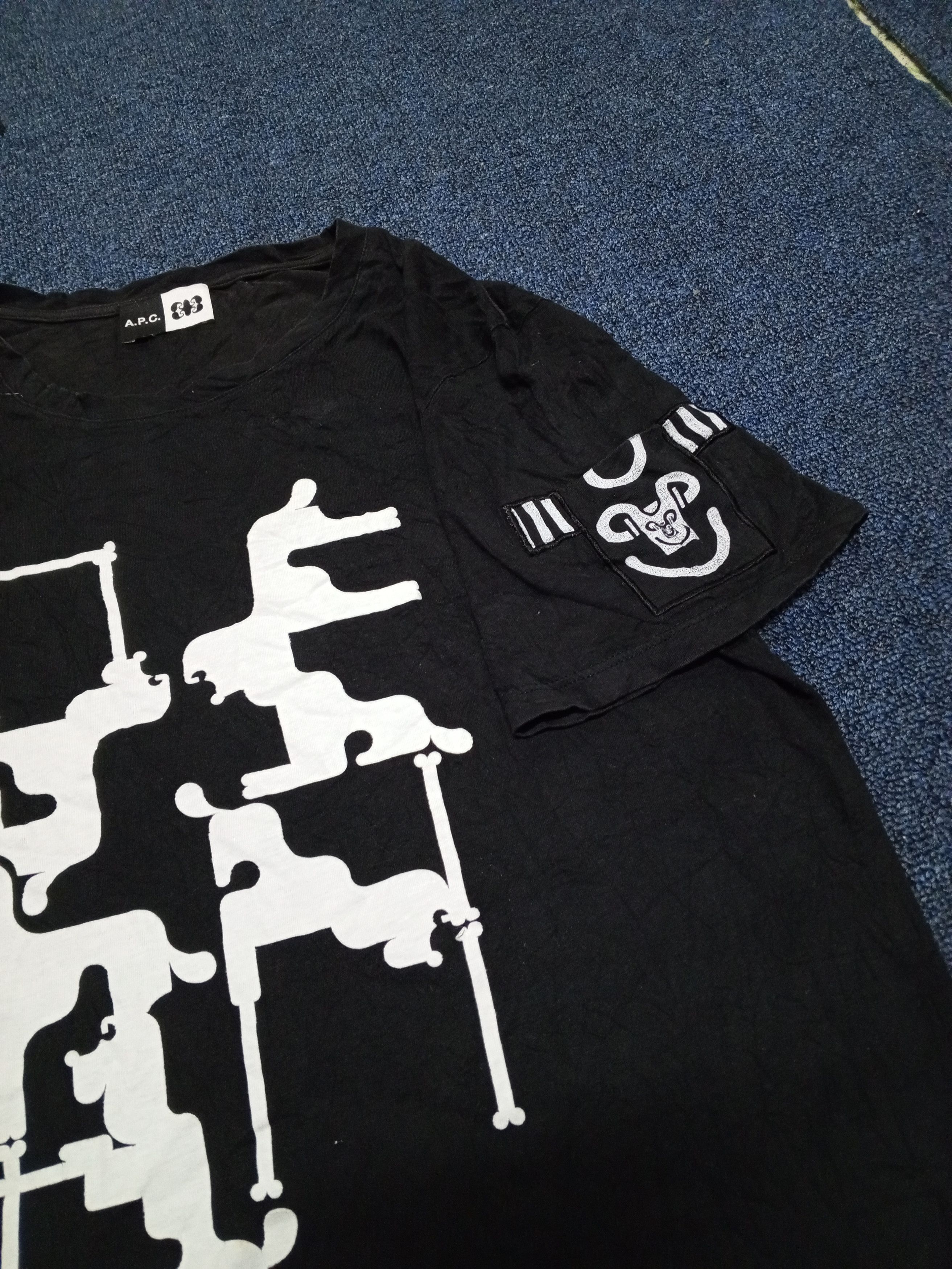 A.P.C. 🔥APC TEE 🔥 Size M / US 6-8 / IT 42-44 - 4 Thumbnail