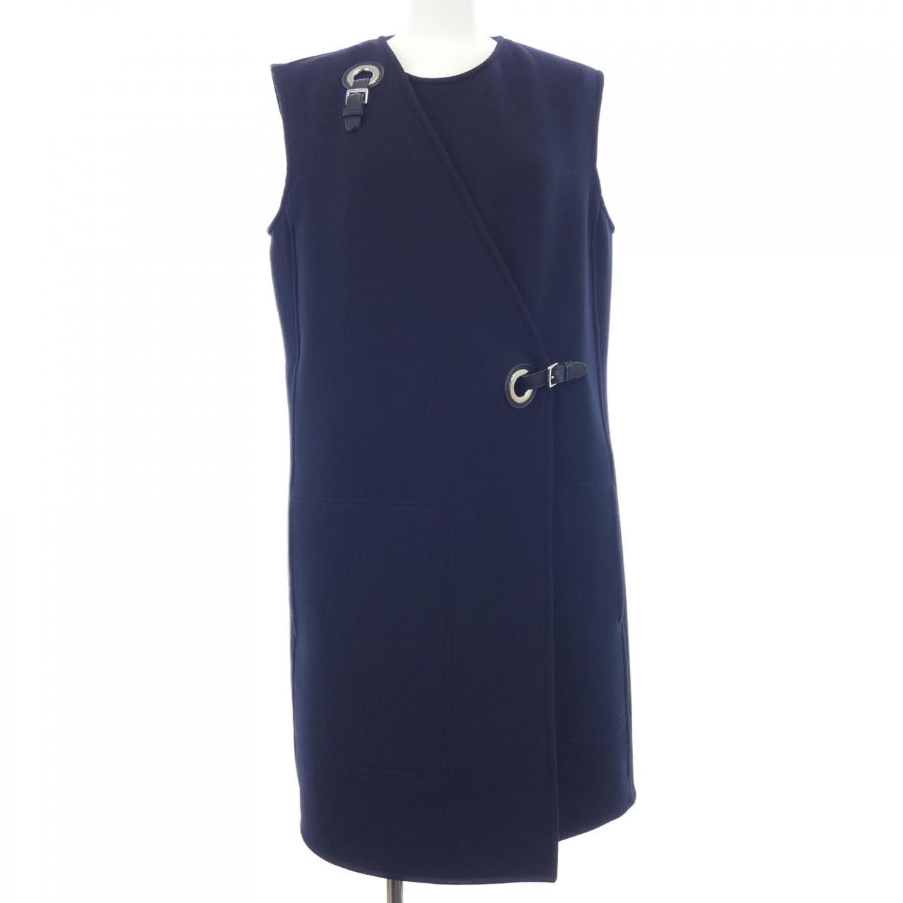 Hermes Hermes Hermes Eyelet Scrap Long Vest38 Textile Tops DUTY FREE for USA Size ONE SIZE - 1 Thumbnail