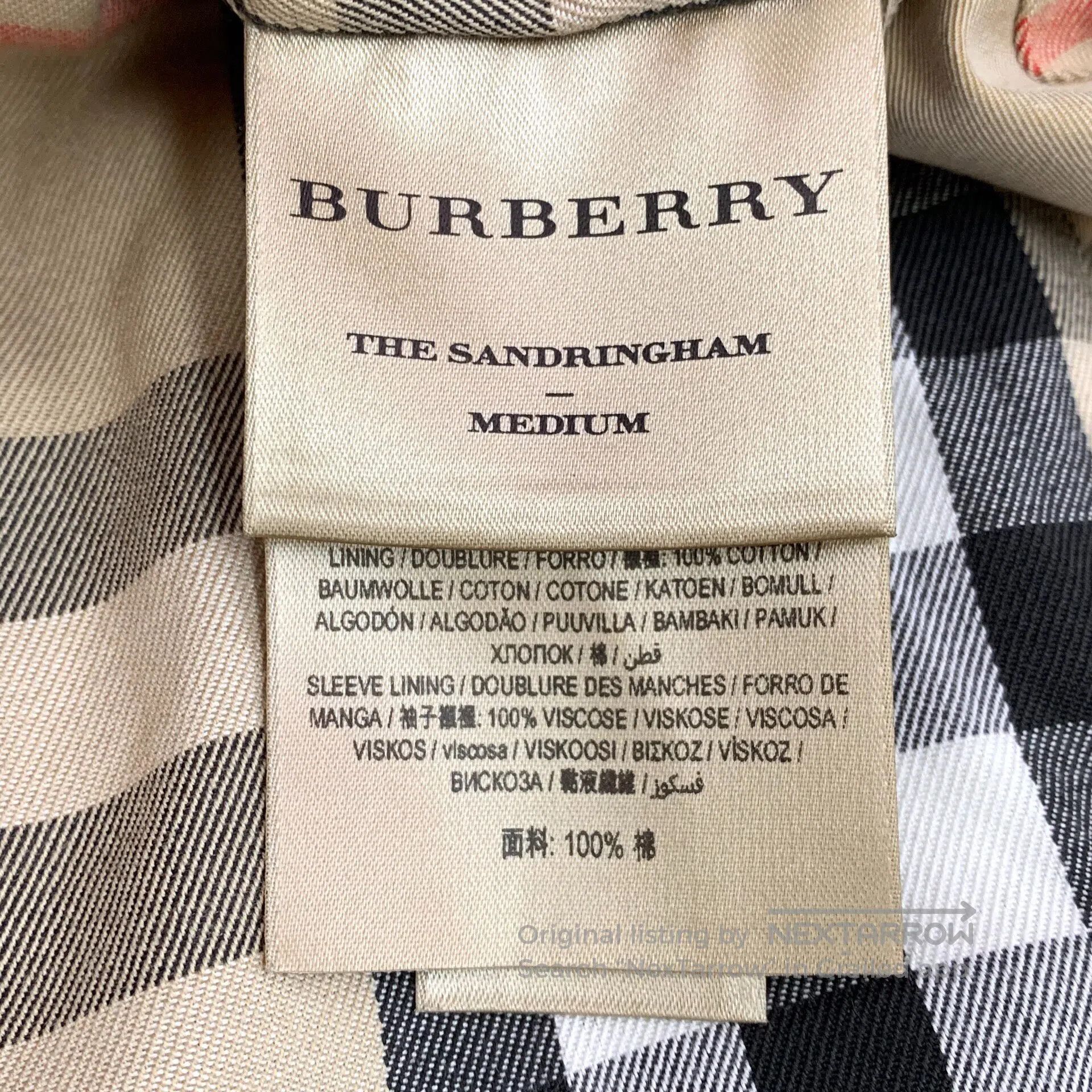 Burberry Burberry Brown Cotton Collar Double-breasted Long Sleeve B Size XS / US 0-2 / IT 36-38 - 7 Thumbnail