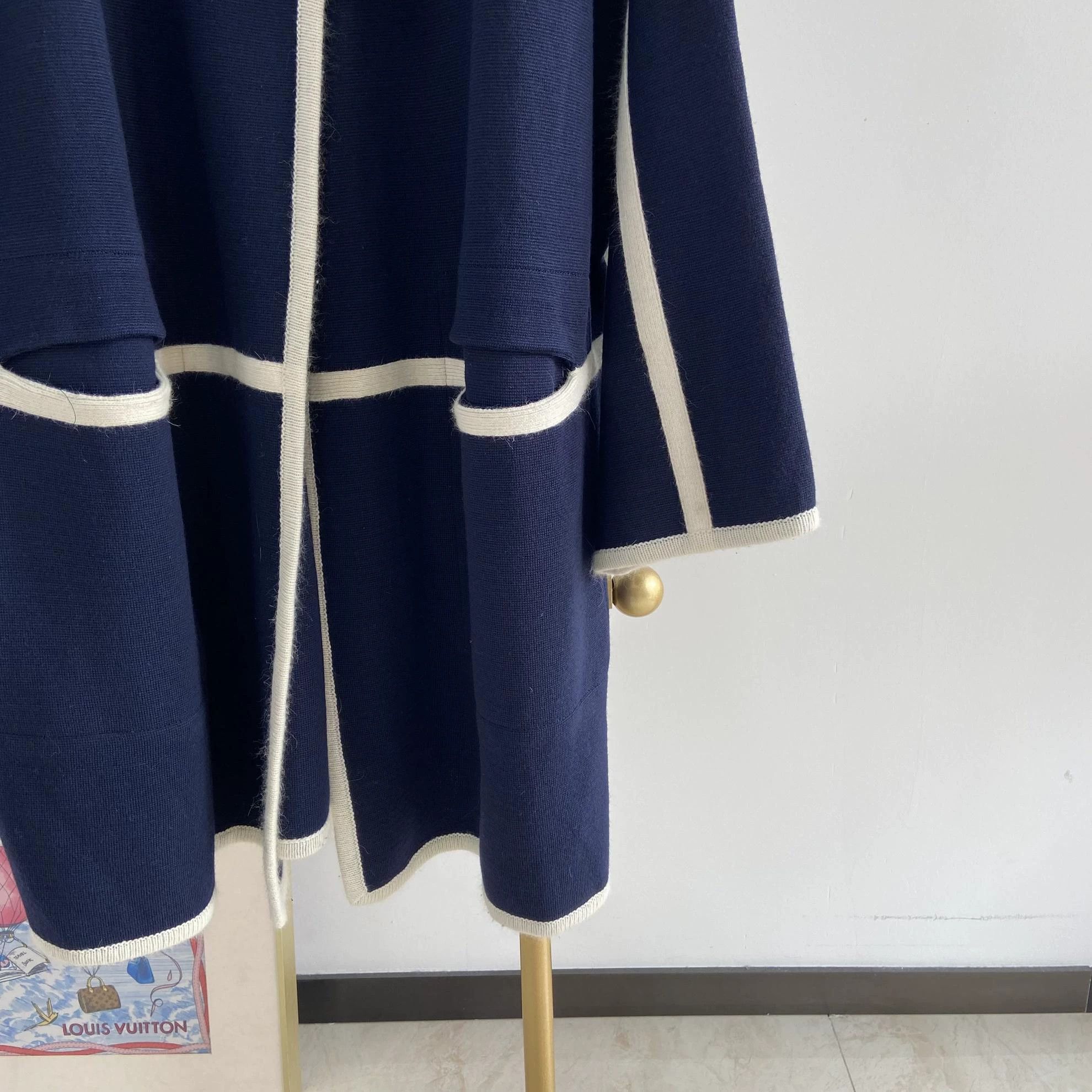 Chloe Chloe Women's Blue Cardigan XS Size XS / US 0-2 / IT 36-38 - 4 Thumbnail