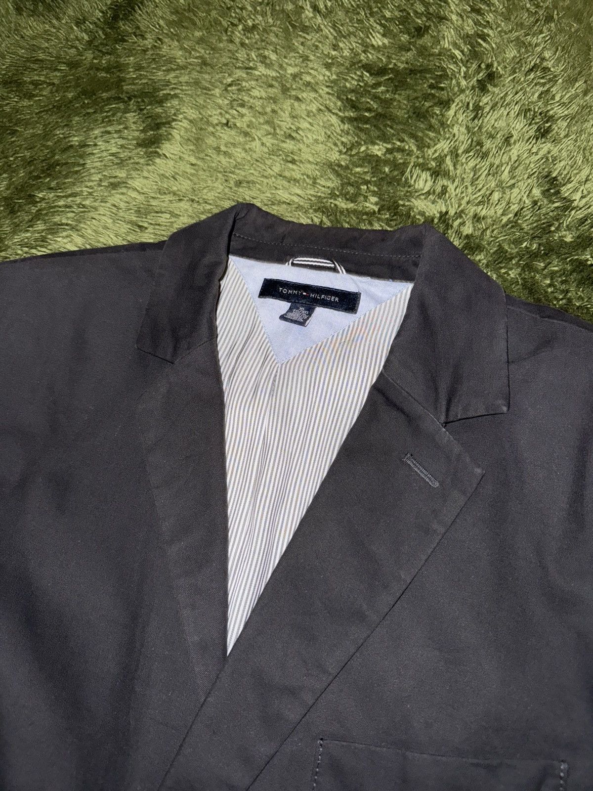 Tommy Hilfiger [XL] Tommy Hilfiger USA Premium Faded Cotton Blazer Size US XL / EU 56 / 4 - 3 Thumbnail