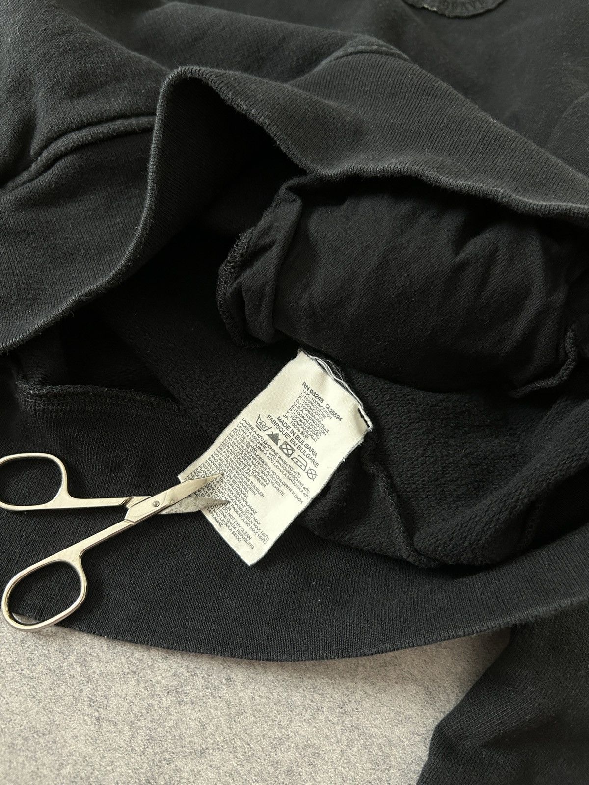 Diesel Black Gold Diesel black&gold black ninja black hoodies mens rare Size US XL / EU 56 / 4 - 7 Thumbnail
