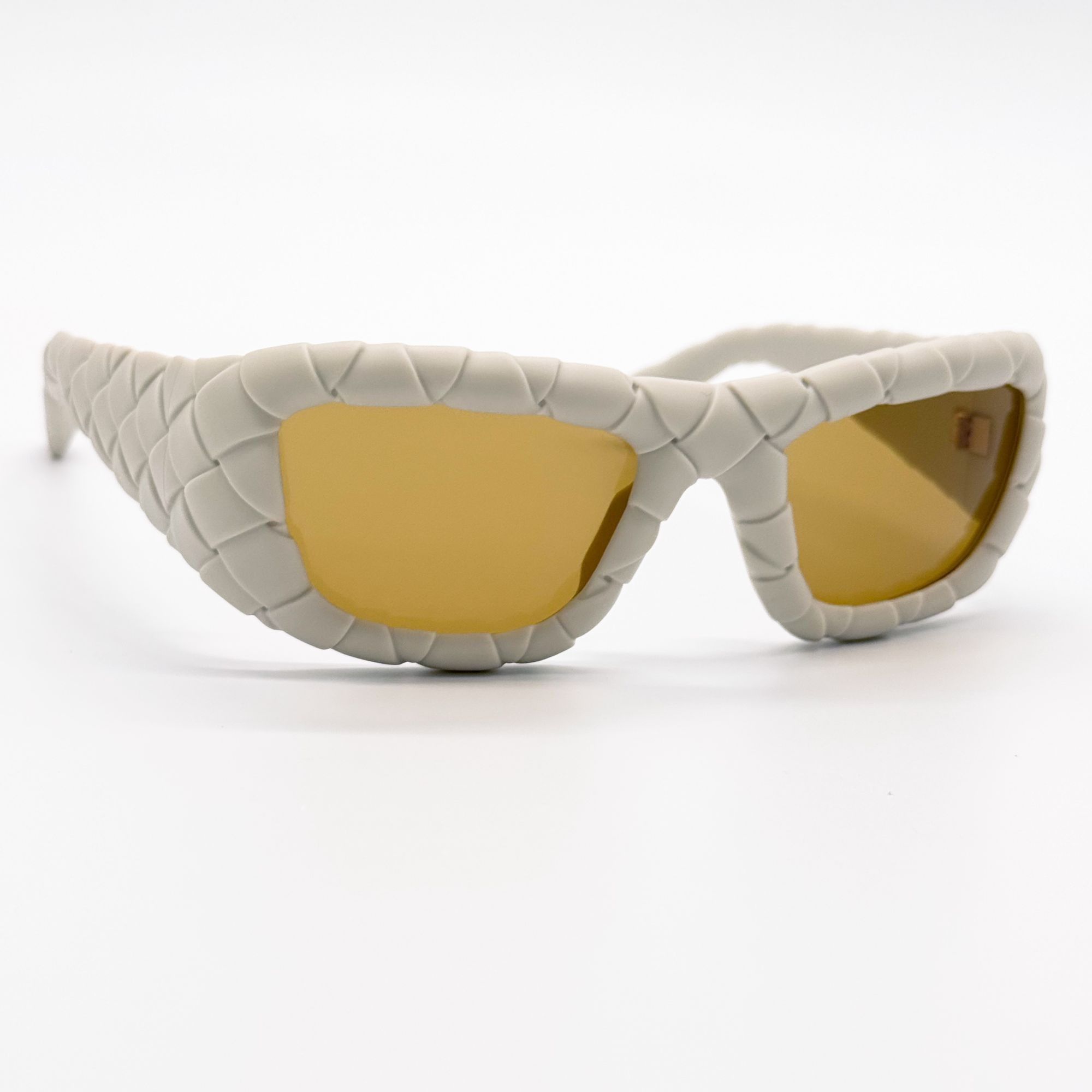 Bottega Veneta NEW BOTTEGA VENETA SUNGLASSES BV1303S 006 WOMEN WHITE Size ONE SIZE - 4 Thumbnail