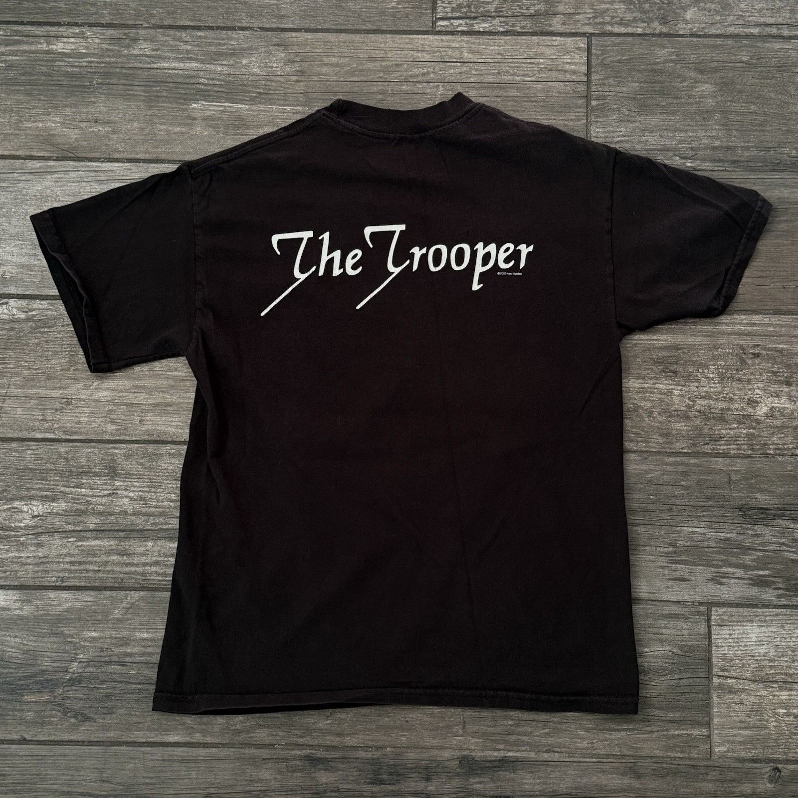 Iron Maiden VTG Y2K IRON MAIDEN THE TROOPER BLACK SHORT SLEEVE CONCERT P Size US S / EU 44-46 / 1 - 3 Thumbnail