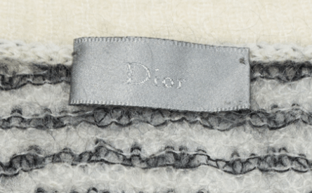 Dior × Hedi Slimane Dior Homme AW07 "Navigate" Striped Mohair Sweater Size US M / EU 48-50 / 2 - 6 Thumbnail