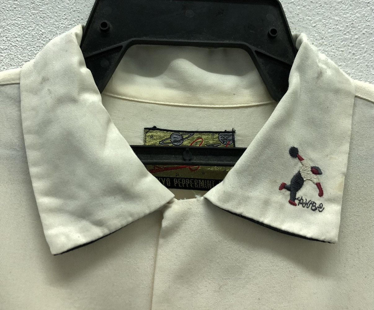 Japanese Brand Rocket Sounds "T.P.L." Tokyo Peppermint Bowling Shirt Size US L / EU 52-54 / 3 - 4 Thumbnail