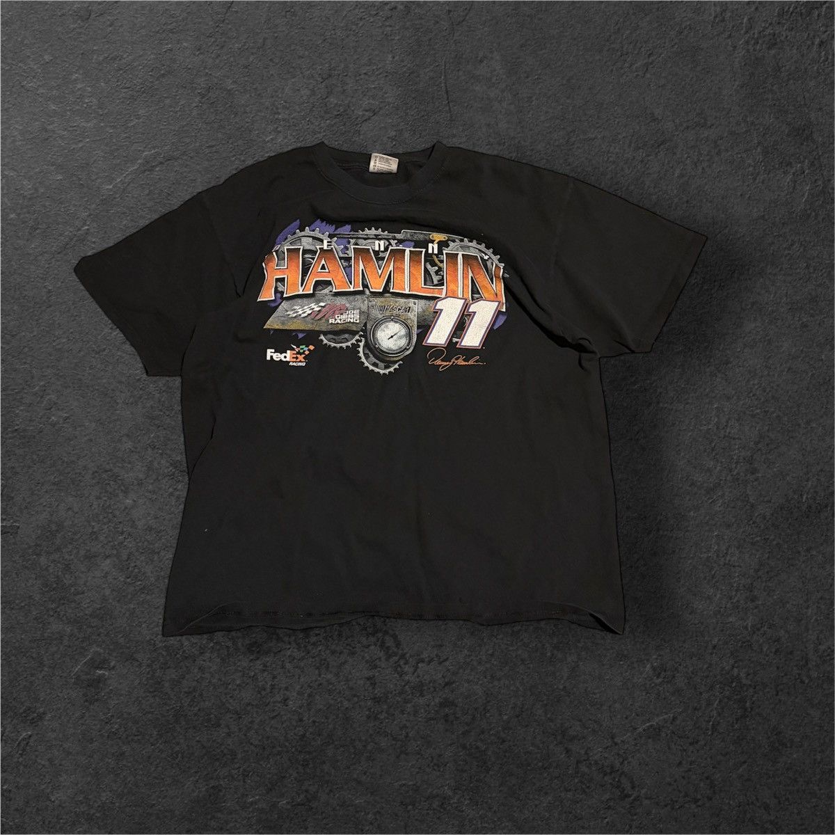 Other Vintage Denny Hamlin tee Size US XL / EU 56 / 4 - 1 Thumbnail