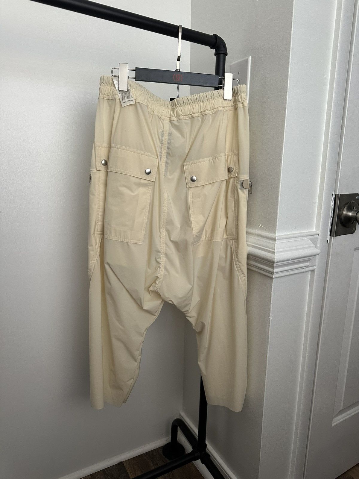 Rick Owens Brand New Rick Owen’s Detailed Drawstring Trousers Size US 40 / EU 56 - 2 Thumbnail