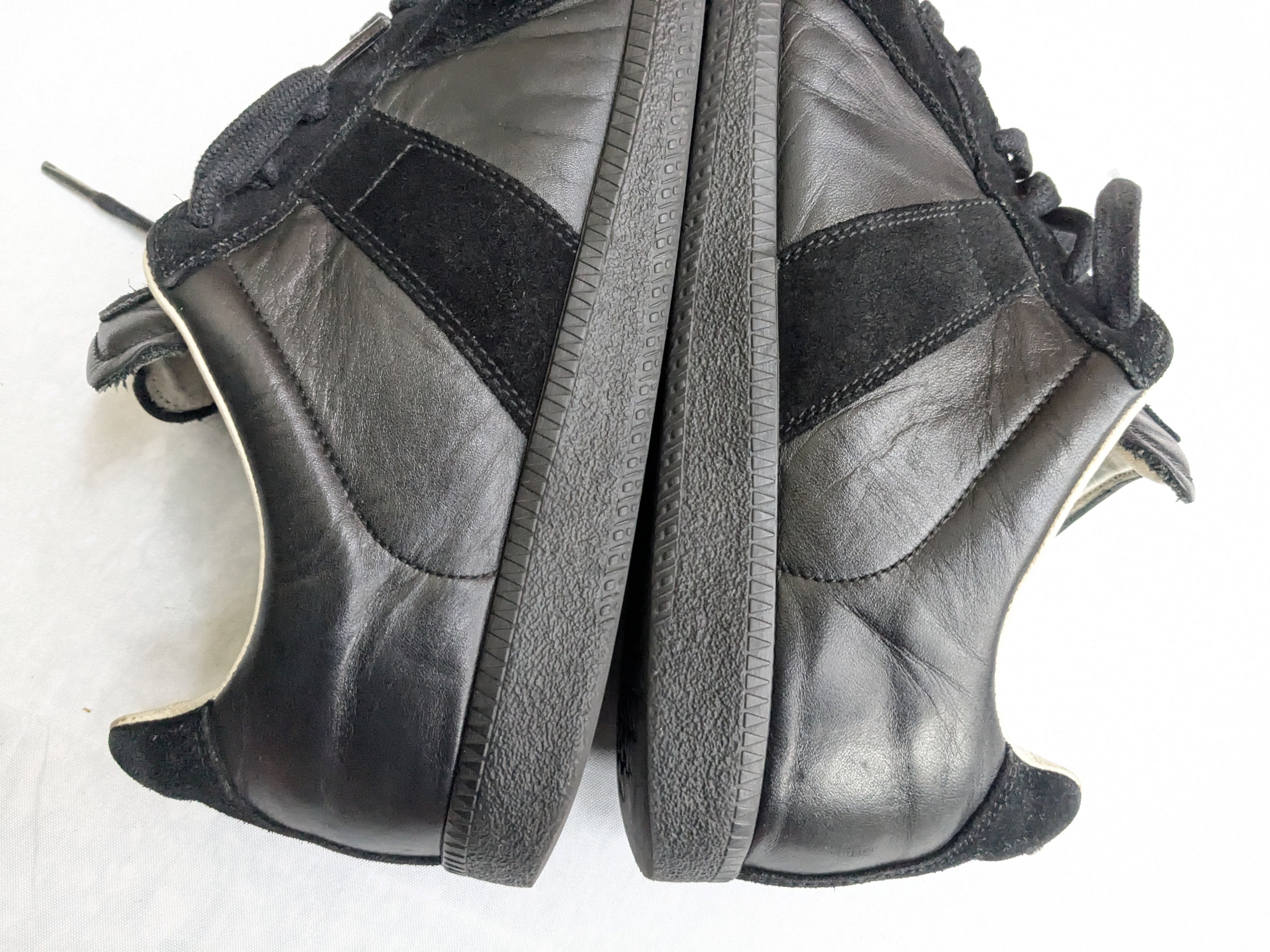 Maison Margiela Maison Margiela Replica Black Leather Sneakers 8 41 Size US 8 / EU 41 - 11 Thumbnail