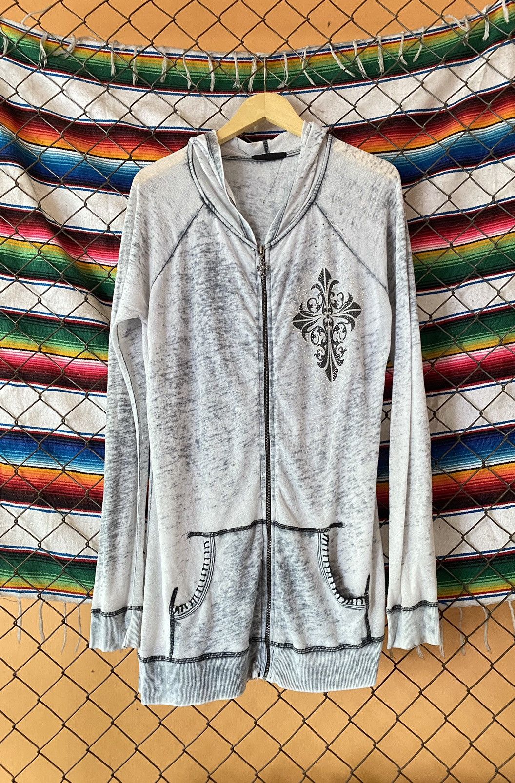 Hysteric Glamour Y2k Cross ifsixwasnine punk zipper hoodie Size US L / EU 52-54 / 3 - 1 Thumbnail