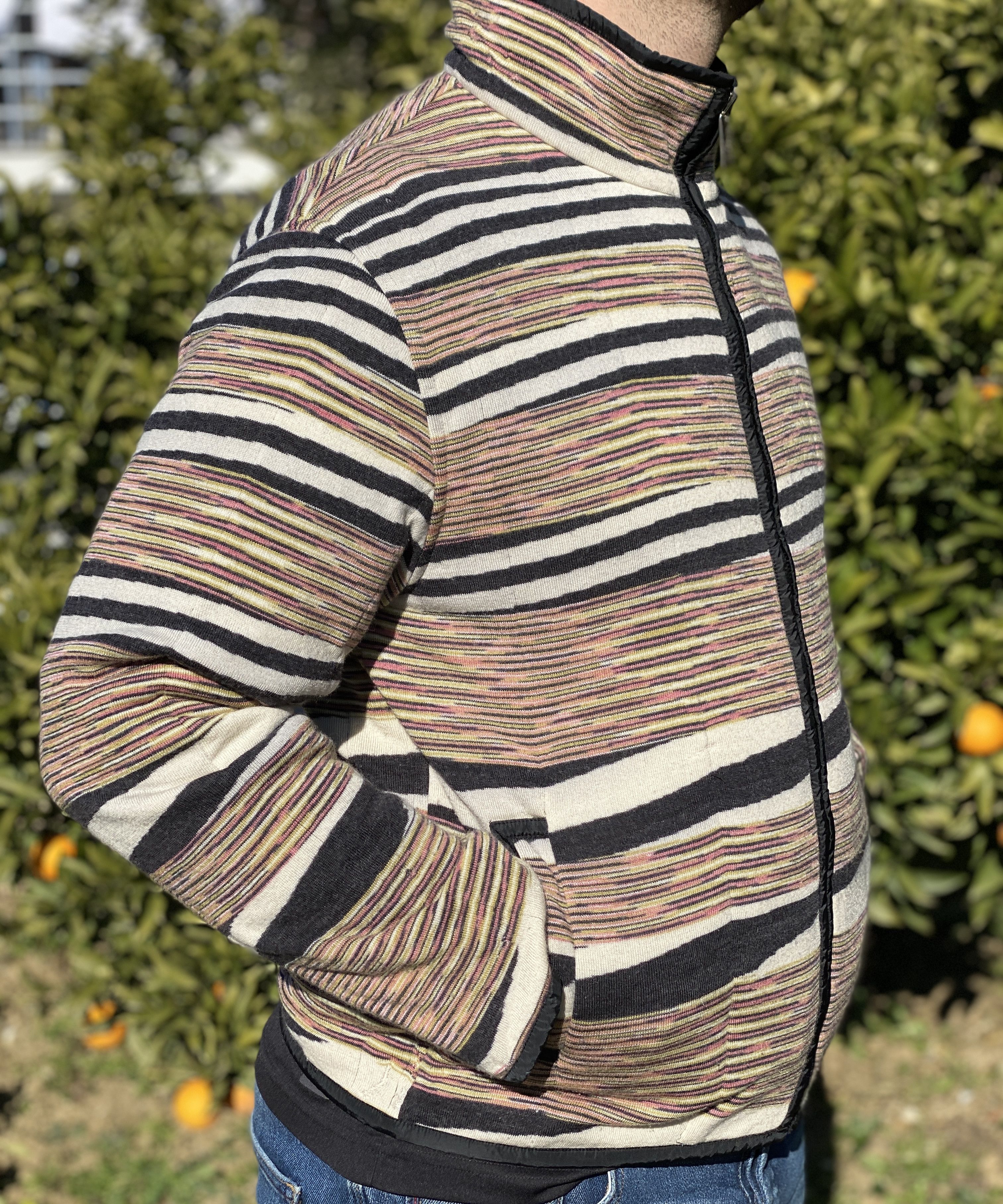 Missoni Missoni Reversible Double Sided Bomber Hooded Size 50 M Size US M / EU 48-50 / 2 - 11 Thumbnail