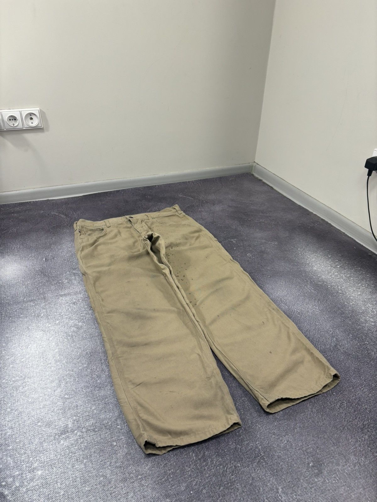 Carhartt Vintage Carhartt Flame Resistant Work Carpenter Baggy Pants Size US 36 / EU 52 - 11 Thumbnail