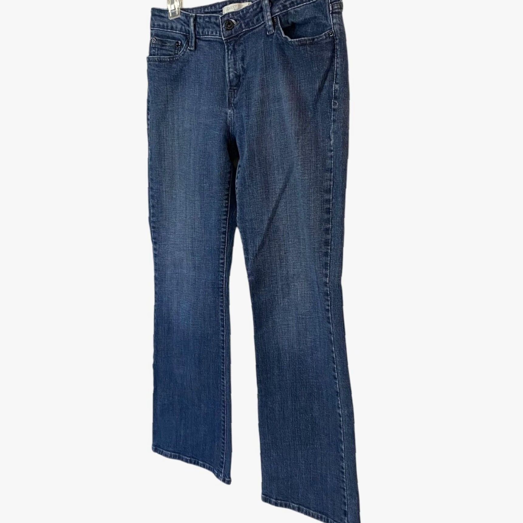 Levi's VINTAGE Levi's 545 Bootcut Jeans Womens 14 Blue Denim Flap Pockets Stretch 90s Size 36" / US 14 / IT 50 - 2 Thumbnail