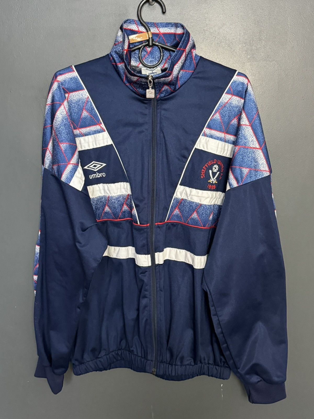 Umbro Sheffield United Training Football Jacket Size US L / EU 52-54 / 3 - 1 Thumbnail