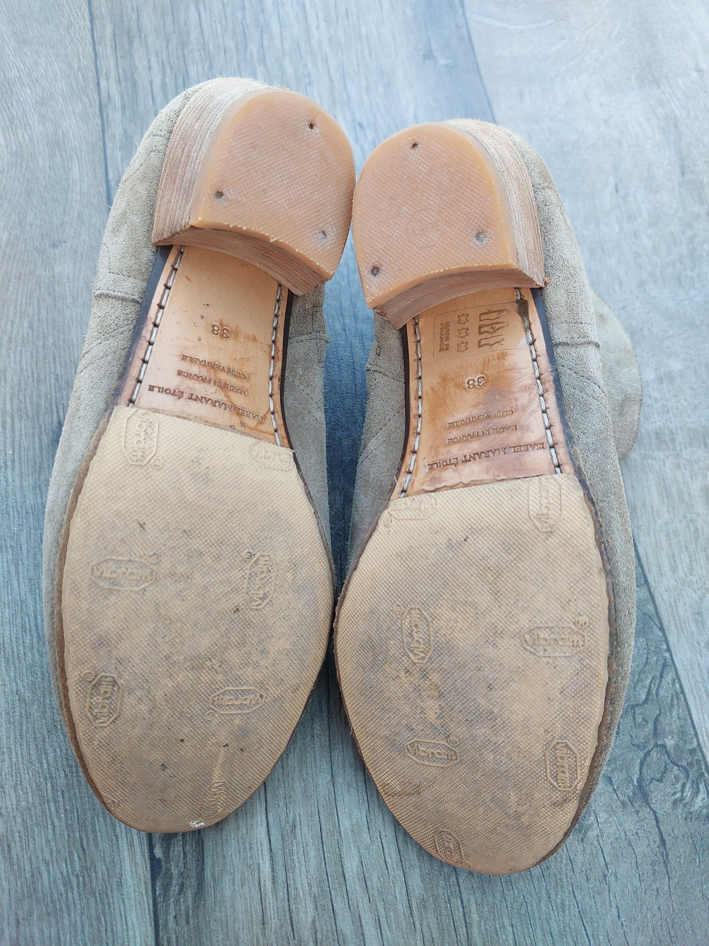 Isabel Marant Isabel Marant Dicker Taupe Grey Suede Leather. Size US 8 / IT 38 - 7 Thumbnail