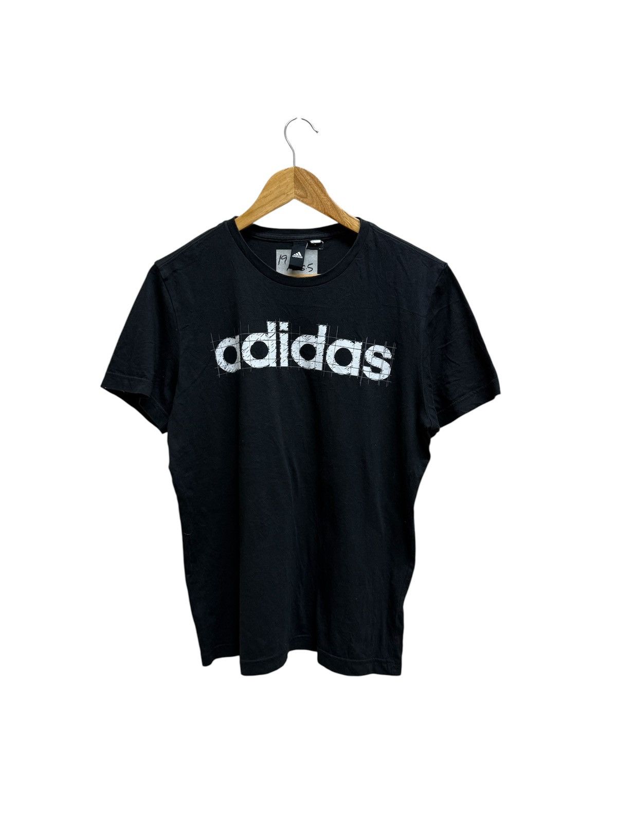 Adidas Adidas wording spellout tshirt Size US S / EU 44-46 / 1 - 1 Thumbnail
