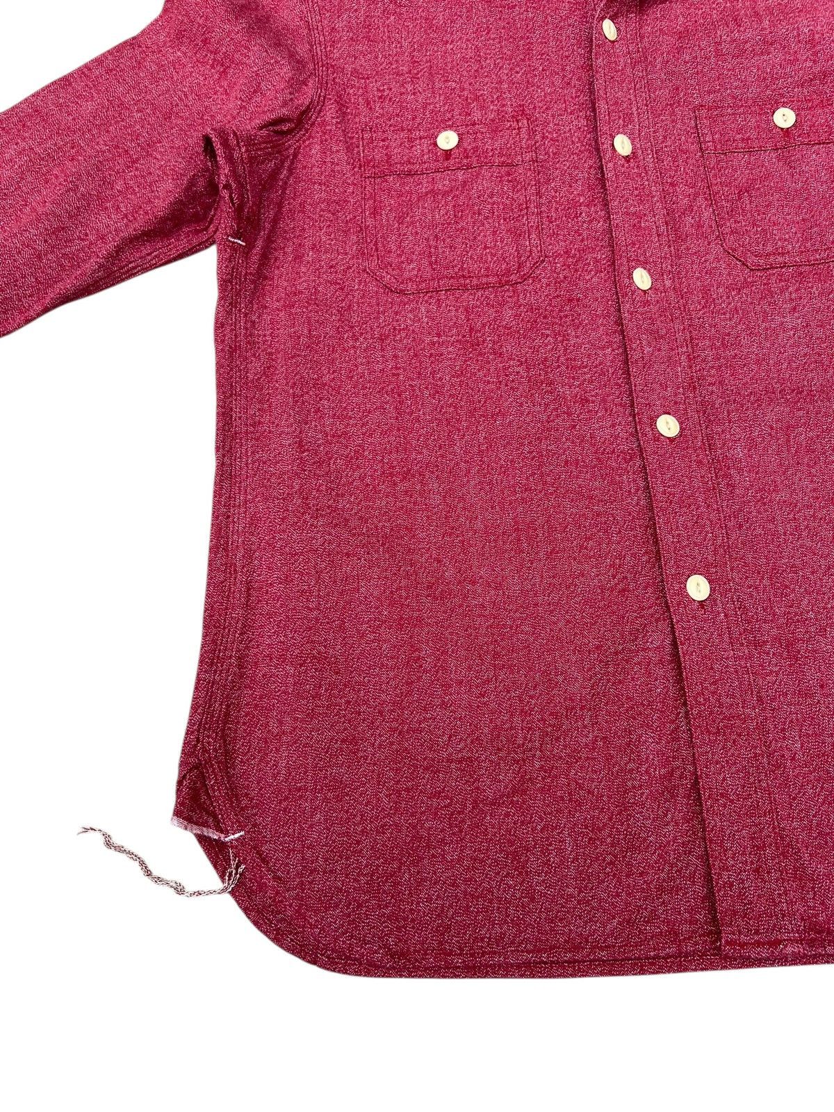 Freewheelers Days & Day Craft Selvedge Gusset Salt & Pepper Work Shirt Size US M / EU 48-50 / 2 - 7 Thumbnail