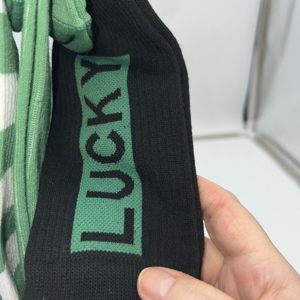Lucky Brand Lucky Brand Set of Three “Lucky Day” Knee Socks Size ONE SIZE - 6 Thumbnail