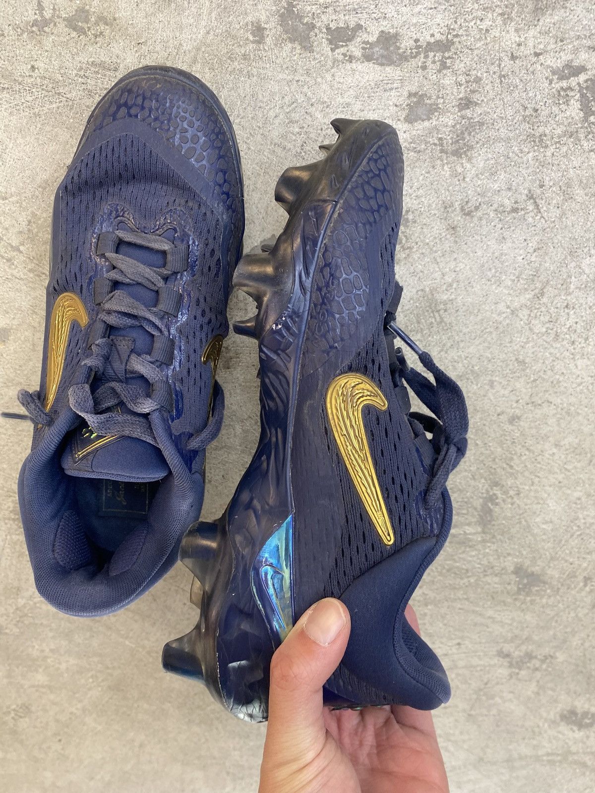 Nike Nike Baseball Alpha Hurache Elite 4 Low Jackie Robinson Day Size US 7 / EU 40 - 6 Thumbnail