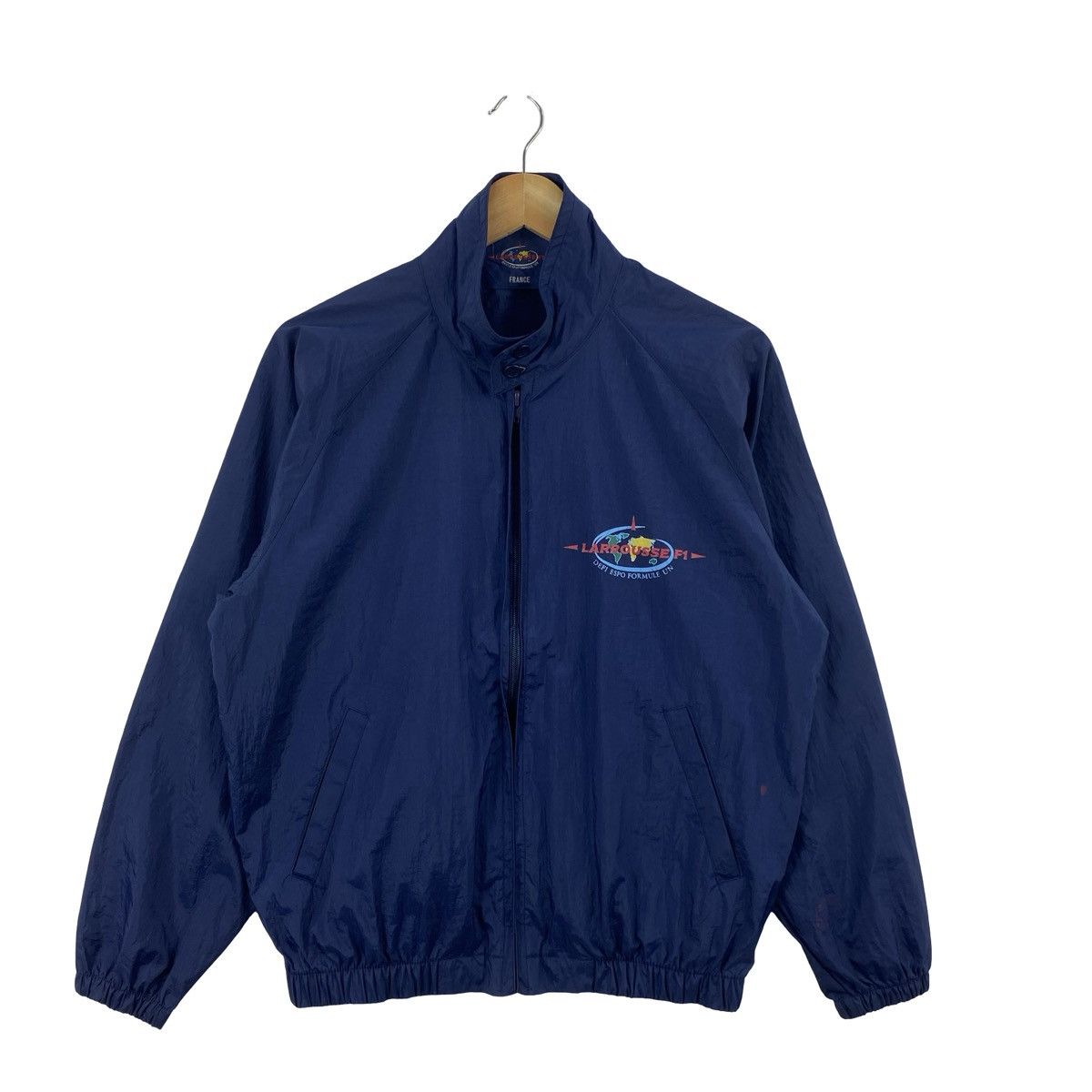 Vintage Vintage LARROUSSE F1 France Formula One Racing Windbreaker Size US XXL / EU 58 / 5 - 4 Thumbnail