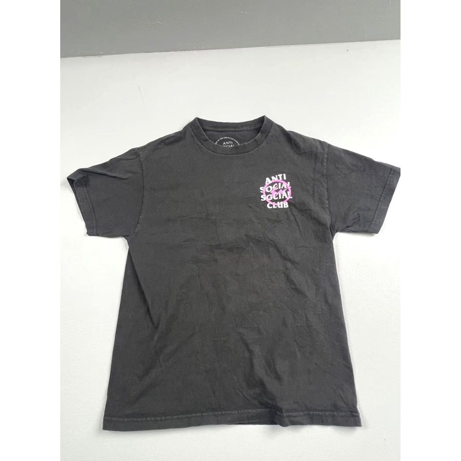 Anti Social Social Club Anti Social Social Club Shirt Mens M Black Graphic Tee Streetwear Size US M / EU 48-50 / 2 - 2 Thumbnail