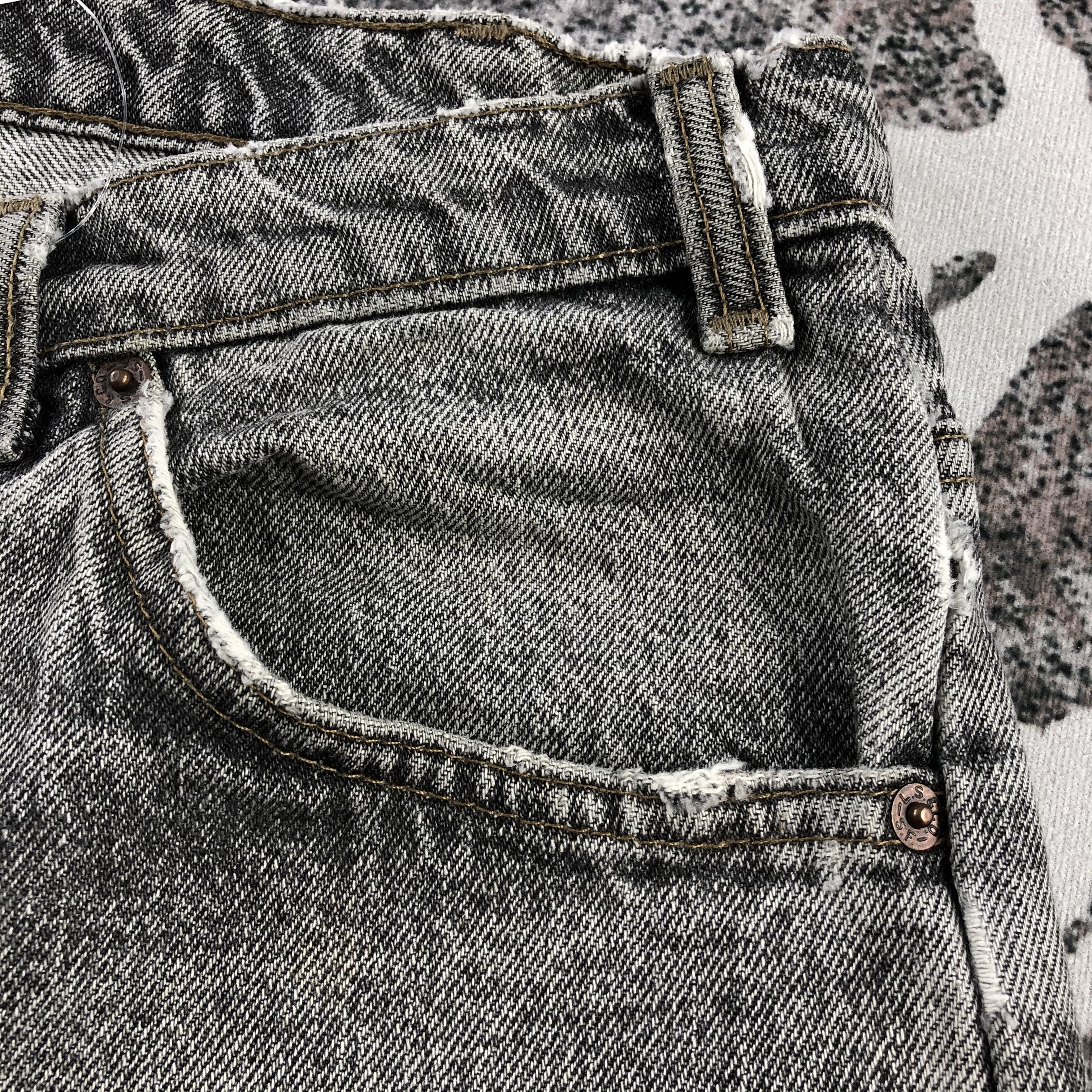Levi's Vintage 90s Levis 631 Jeans Faded Gray Denim KJ1017 Size US 36 / EU 52 - 10 Thumbnail