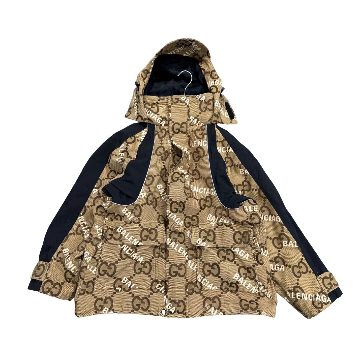 Gucci Gucci x Balenciaga Logo Print Jacket Size 36 Size XS / US 0-2 / IT 36-38 - 1 Thumbnail