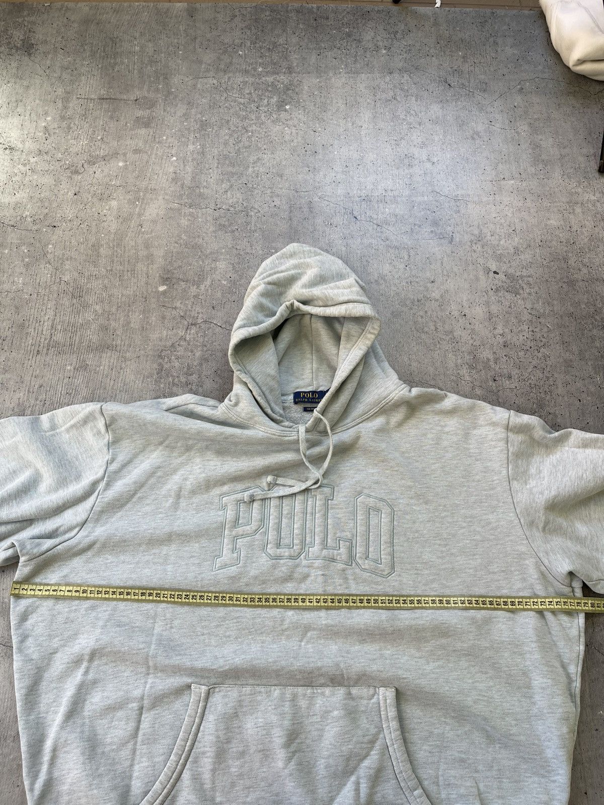 Polo Ralph Lauren Mens Vintage Polo Ralph Lauren hoodie big logo y2k rare Size US XL / EU 56 / 4 - 6 Thumbnail