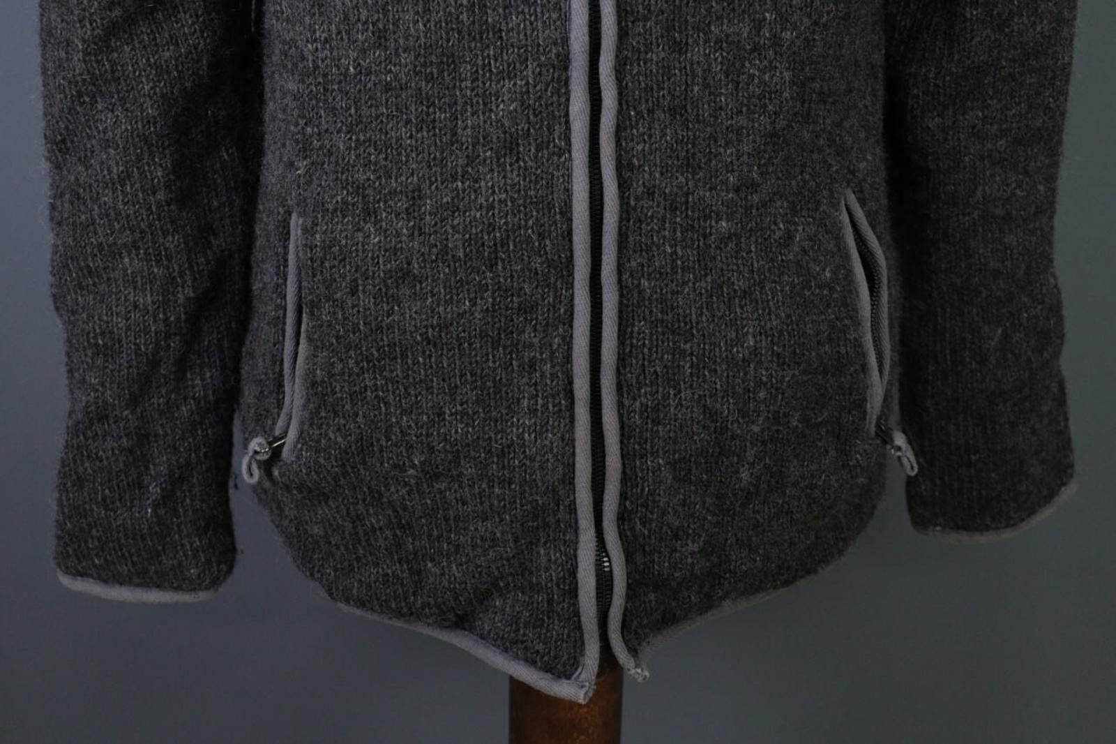 Designer Pachamama Grey / Brown Colorblock Full Zip Jacket Size M/L Size US L / EU 52-54 / 3 - 2 Thumbnail