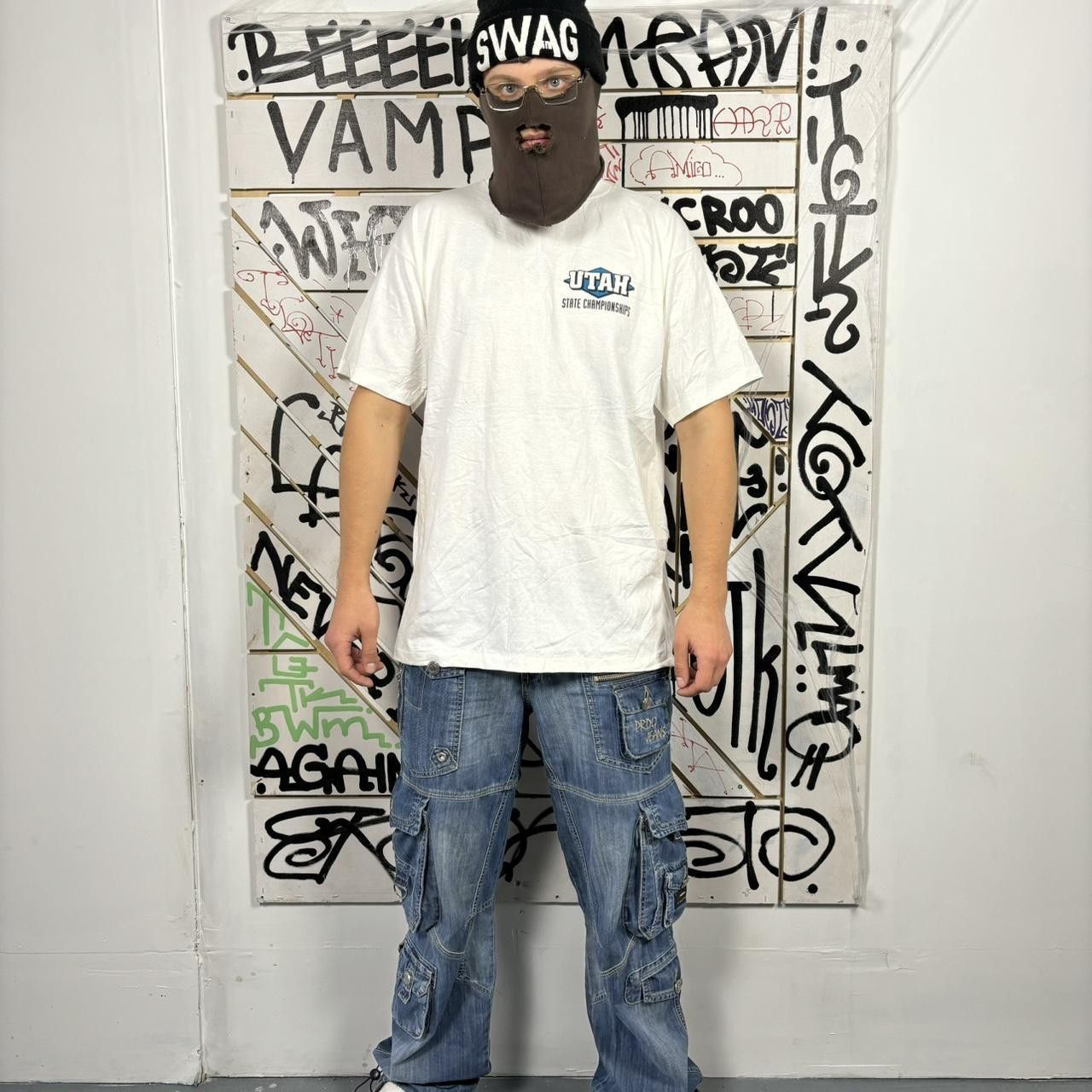 Japanese Brand × Vintage Vintage T-shirt Size US XL / EU 56 / 4 - 1 Thumbnail