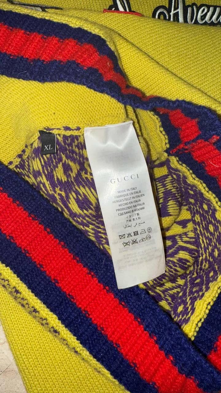 Gucci Gucci L' Aveugle Par Amour Printed Sweater Size XL / US 12-14 / IT 48-50 - 5 Thumbnail