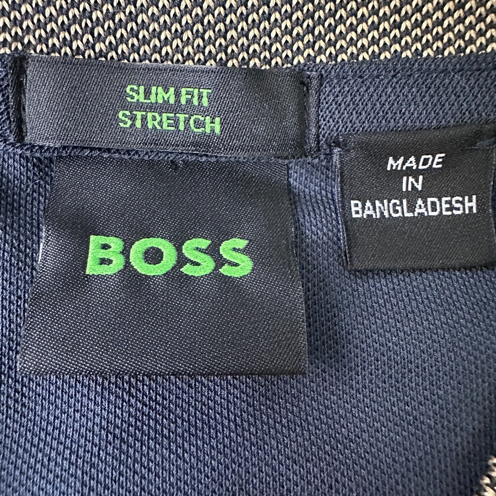 Hugo Boss Hugo Boss Paule Polo Shirt Men L Dark Blue Performance Slim Size US L / EU 52-54 / 3 - 7 Thumbnail