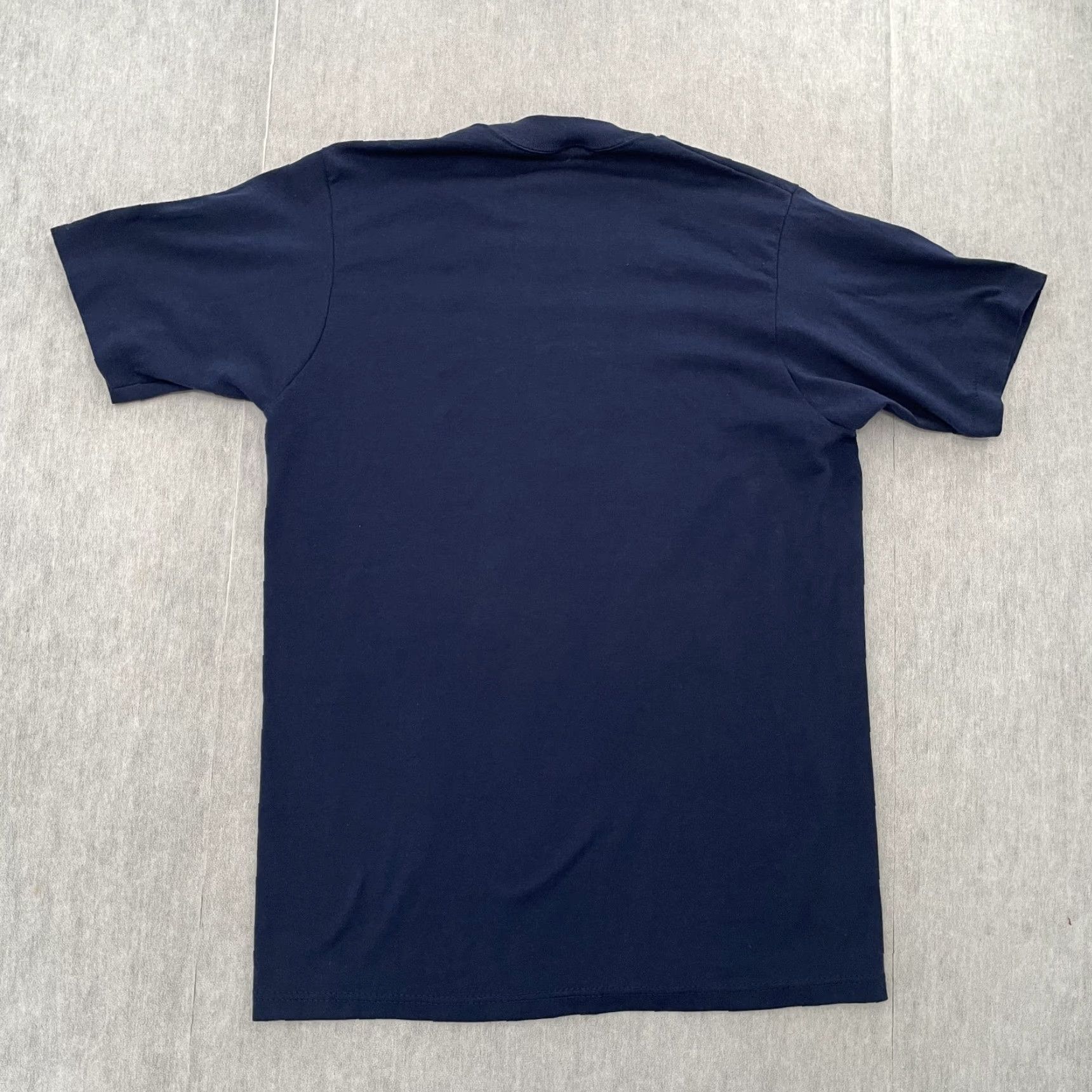 Soffe VINTAGE Camp Blanding Florida National Guard Eagle T-Shirt Adult Medium Blue Army Military 90s Mens Size US M / EU 48-50 / 2 - 2 Thumbnail