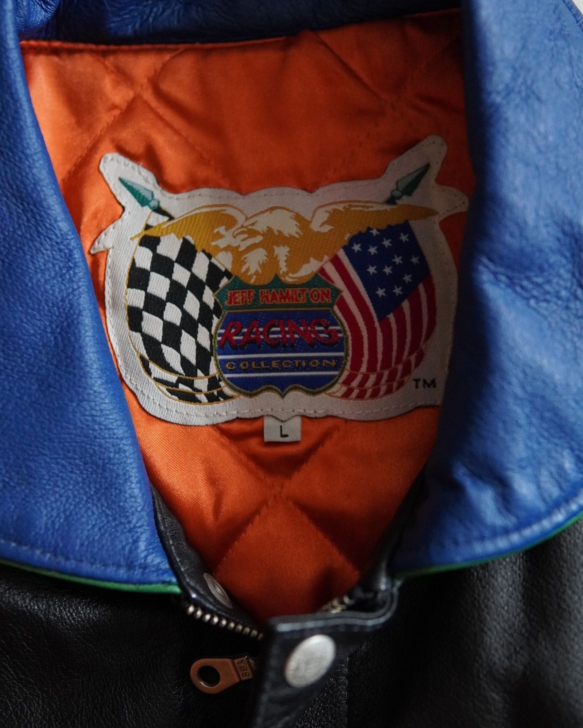 Jeff Hamilton Jeff Hamilton CarsDirect 400 leather jacket Size US L / EU 52-54 / 3 - 3 Thumbnail