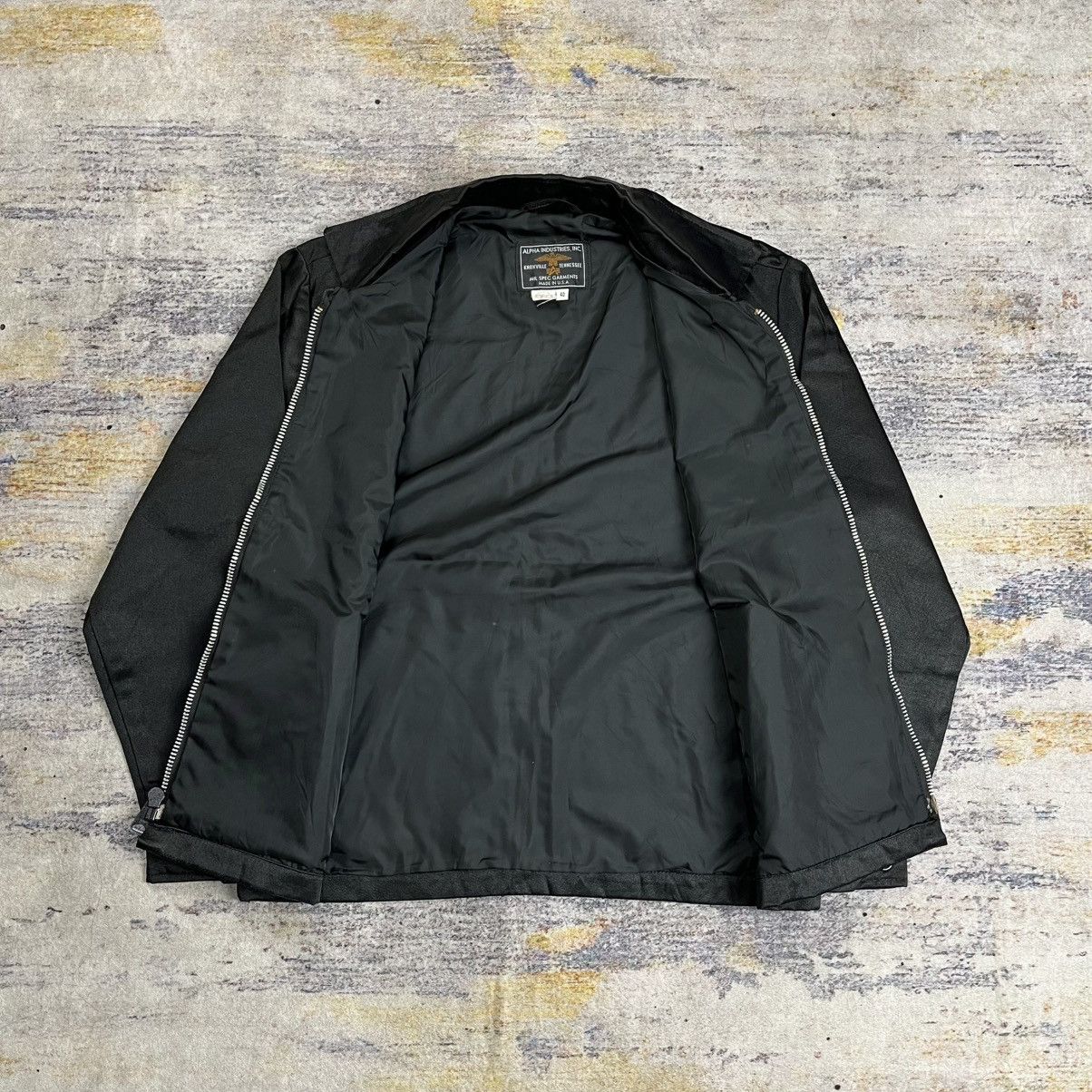 Alpha Industries Alpha Industries nylon rayon work jacket Size US L / EU 52-54 / 3 - 9 Thumbnail