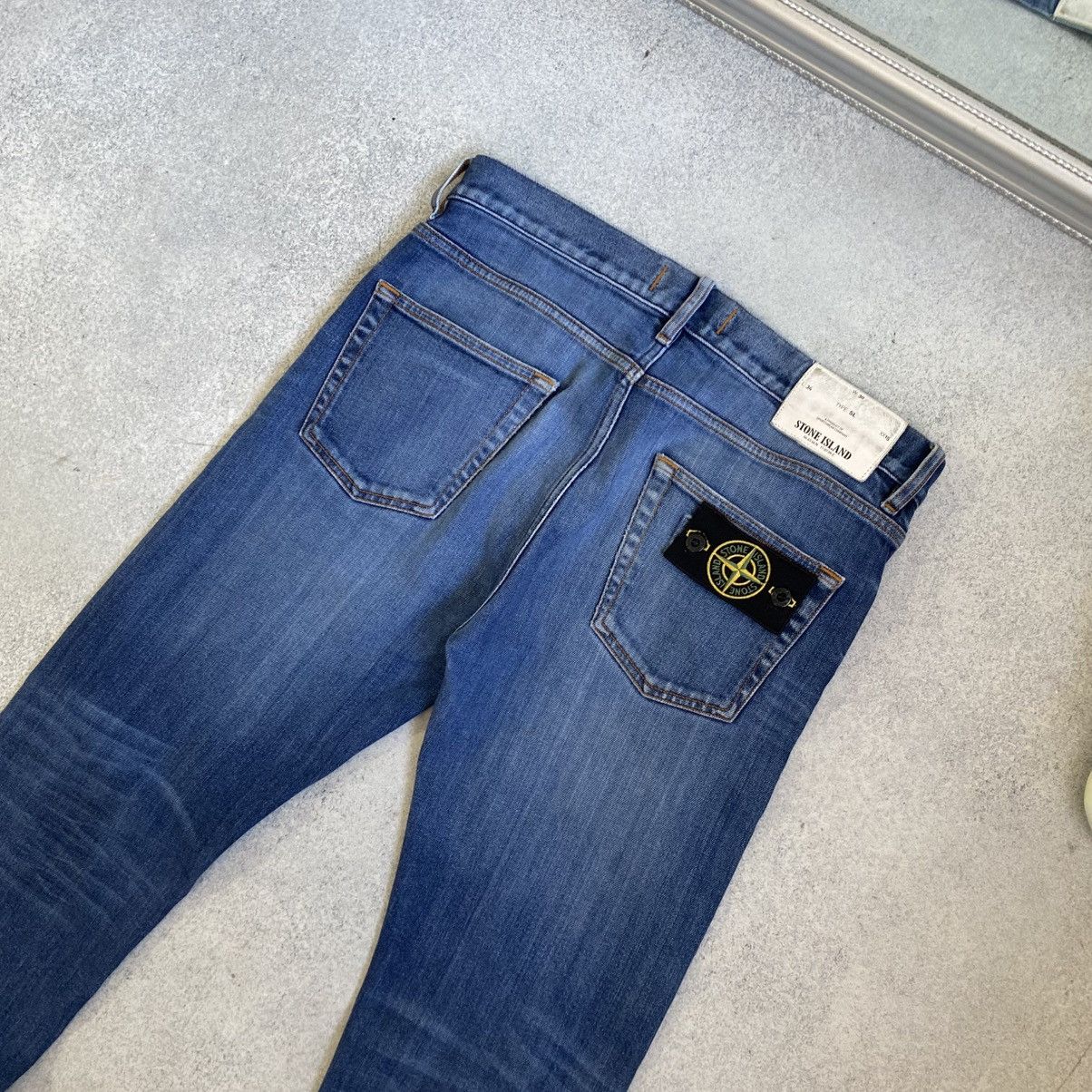 Stone Island Vintage Stone Island Jeans Patch Pocket Straight Fit Casual Size US 30 / EU 46 - 3 Thumbnail