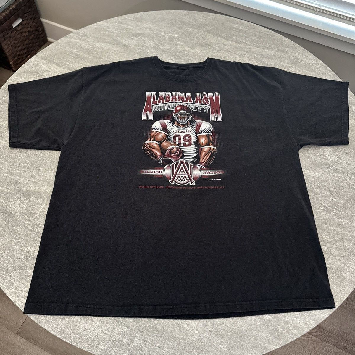 NCAA Alabama A&M University Football Bulldog Nation Shirt Hip Hop Size US XXL / EU 58 / 5 - 1 Thumbnail