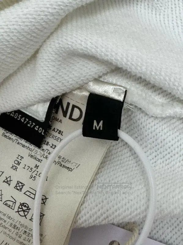 Fendi Fendi Women's White Cotton Hoodie Sweatshirt . Size M / US 6-8 / IT 42-44 - 8 Thumbnail