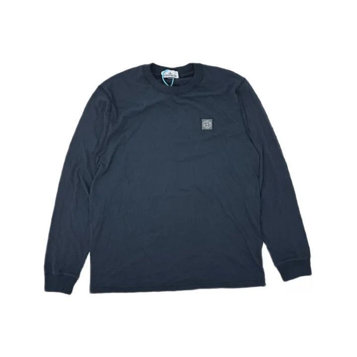 Stone Island Stone Island Long Sleeve Logo Sweatshirt -2506 Size US XL / EU 56 / 4 - 1 Thumbnail