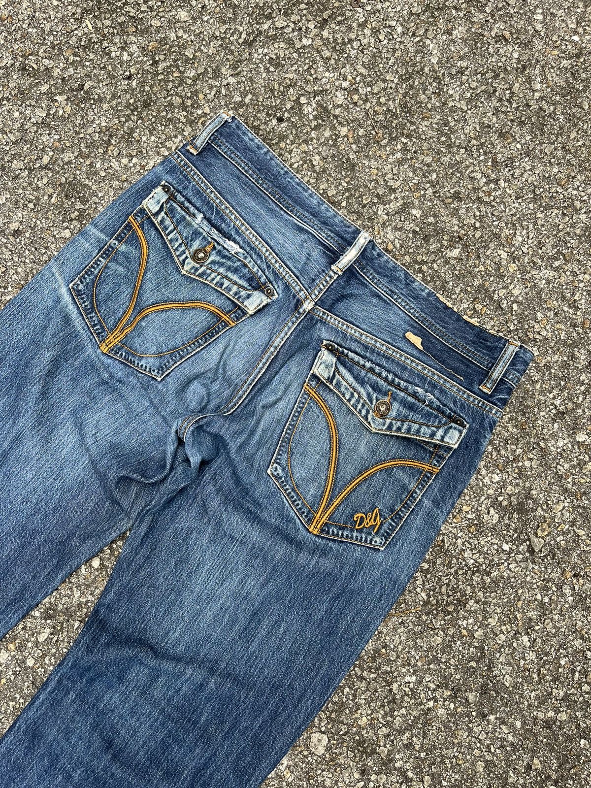 Dolce & Gabbana D&G Dolce & Gabbana Luxury Crazy Style Denim Jeans Size US 33 - 1 Thumbnail