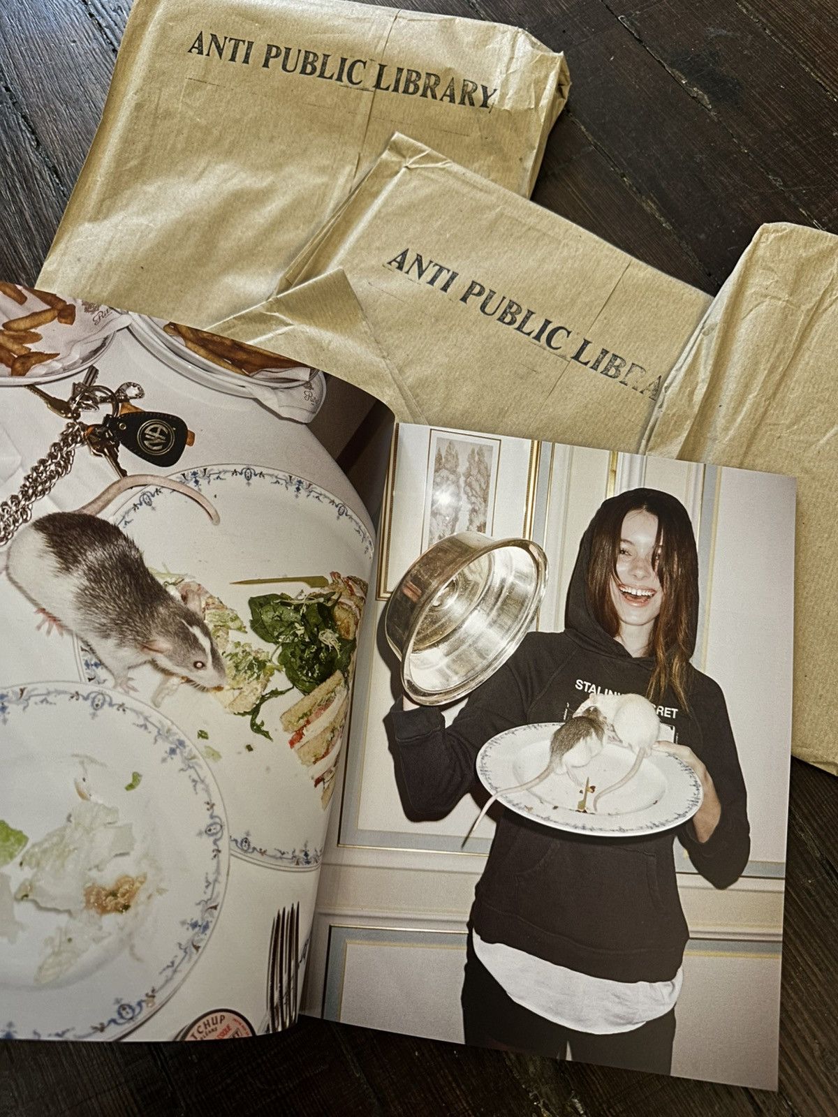 Enfants Riches Deprimes ERD * SIGNED * TERRY RICHARDSON SIGNED RATS IN THE RITZ BOOK Size ONE SIZE - 5 Thumbnail