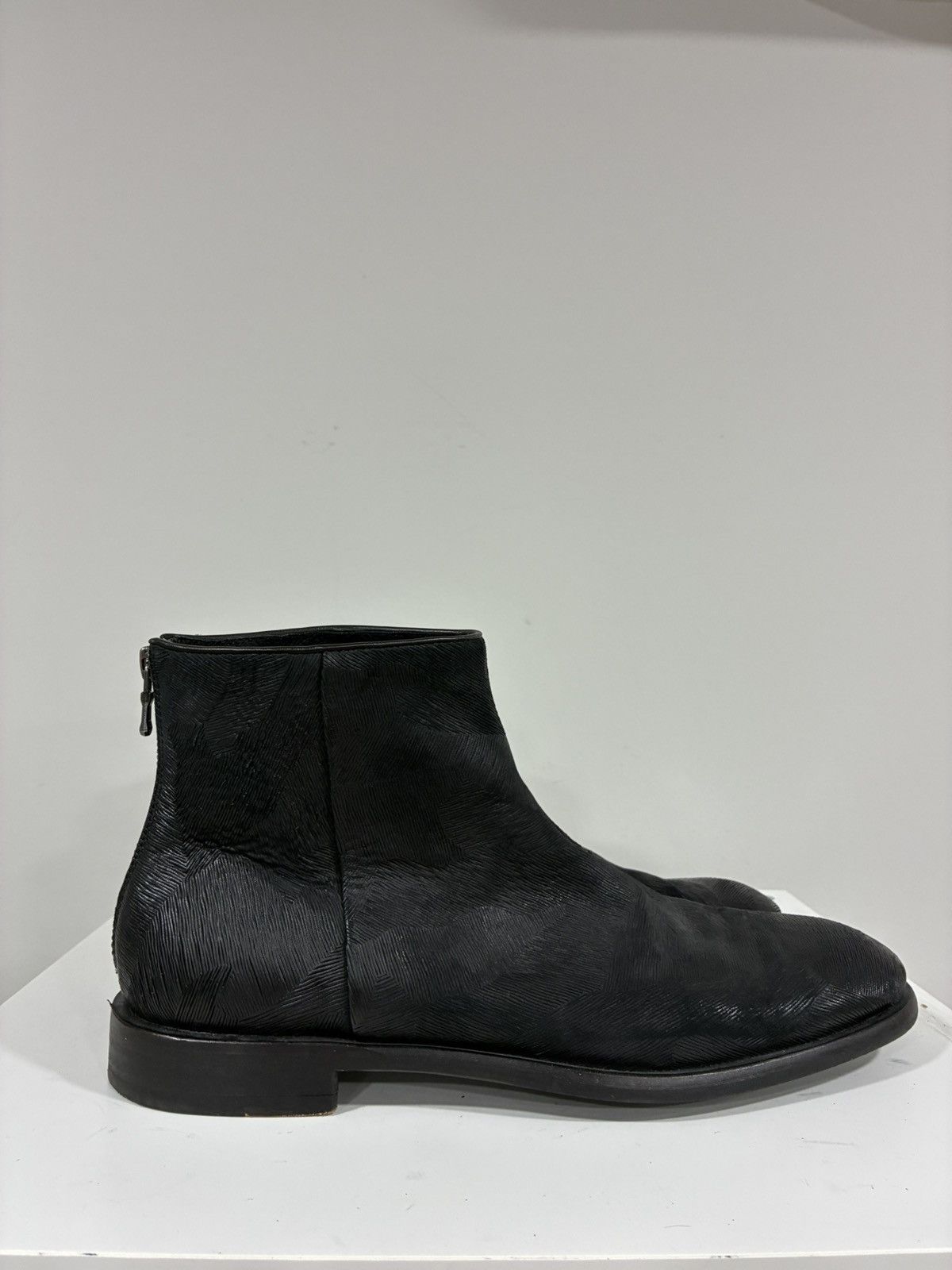 John Varvatos NYC Back Zip Boot Size US 9 EU 42 Size US 9 / EU 42 - 3 Thumbnail