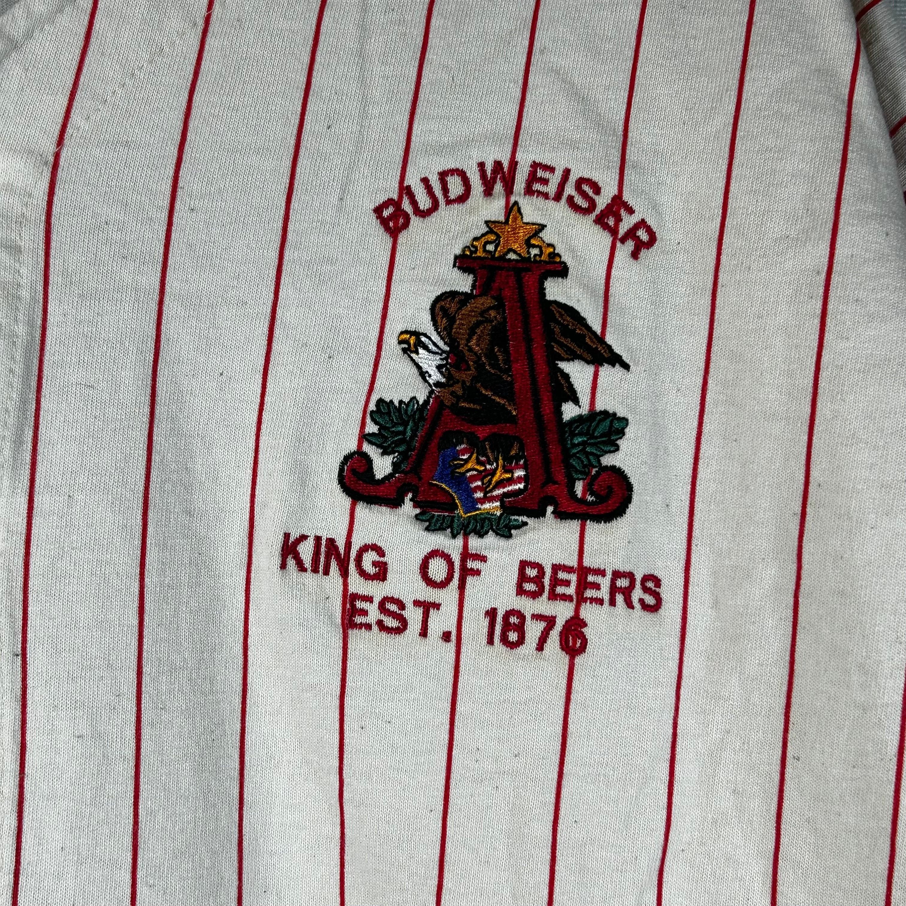 Budweiser × Vintage Vintage 90s Budweiser Limited Edition 792/5000 Jersey Size US XL / EU 56 / 4 - 4 Thumbnail