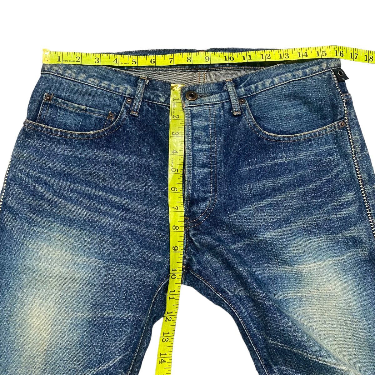 wjk Wjk Banana Cut Denim Jeans Slim fit Size US 31 - 19 Thumbnail