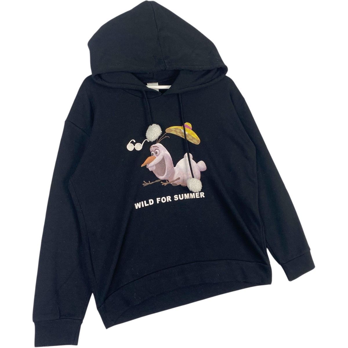 Vintage Vintage Frozen Cartoon Hoodie Sweater Black Pullover Size M Size M / US 6-8 / IT 42-44 - 3 Thumbnail