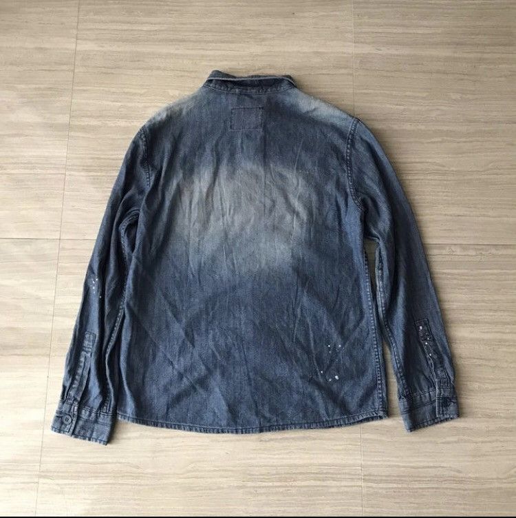 Aspesi Aspesi Spallater Herringbone Shirt Size US M / EU 48-50 / 2 - 9 Thumbnail