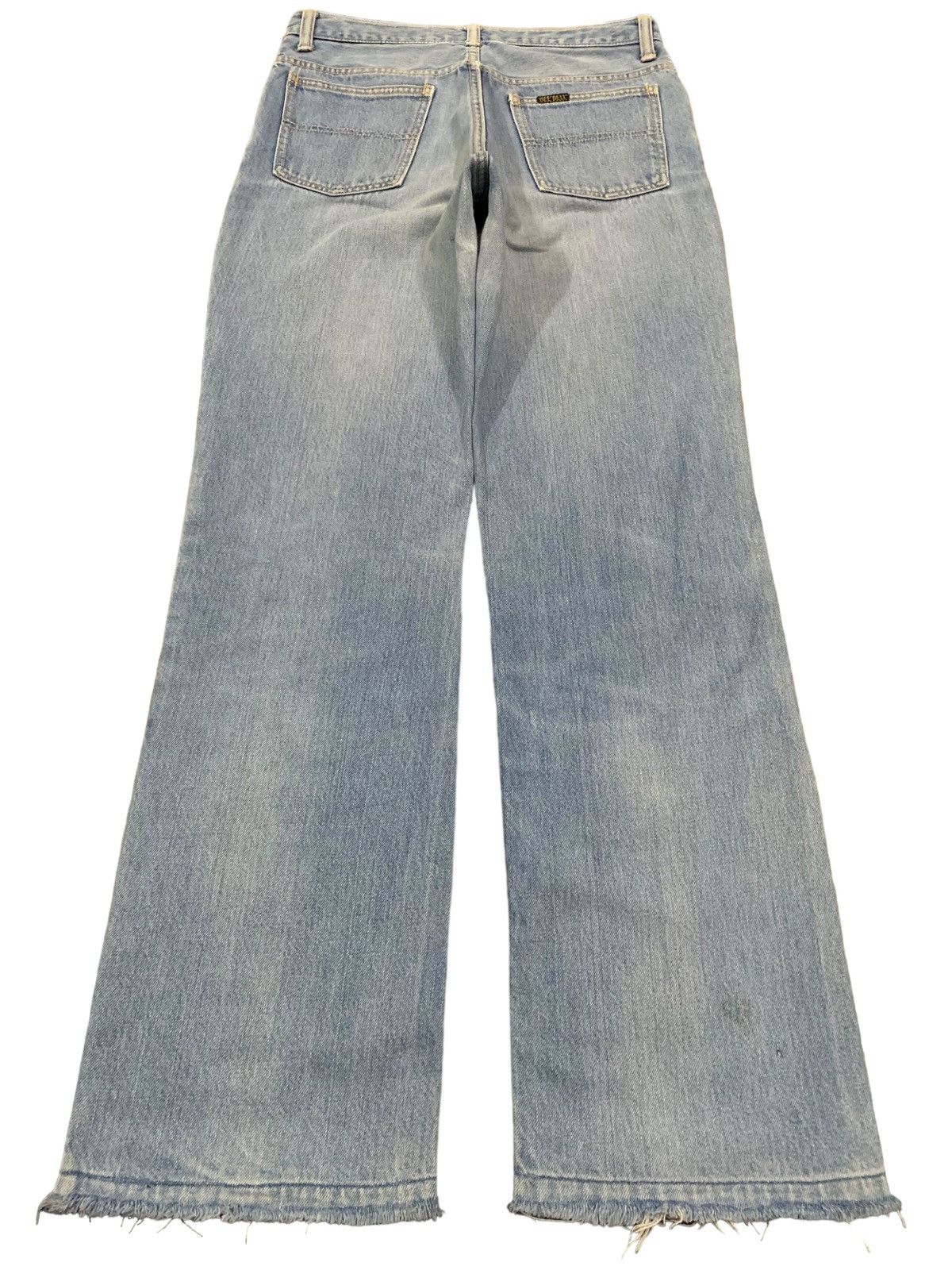 Japanese Brand × Tornado Mart Vintage Japanese Brand Baggy Flare Bootcut Frayed Leg Jeans Size US 30 / EU 46 - 2 Thumbnail
