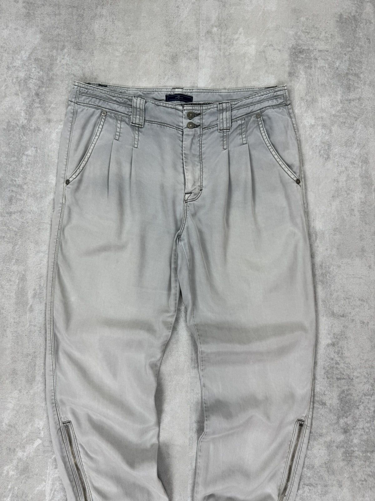 7 For All Mankind For All Mankind Joggers Pants Lyocell Washed Grey size 32 Size 28" / US 6 / IT 42 - 15 Thumbnail
